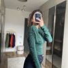 Kayık Yaka Bluz Zümrüt Yeşil - Görsel 4