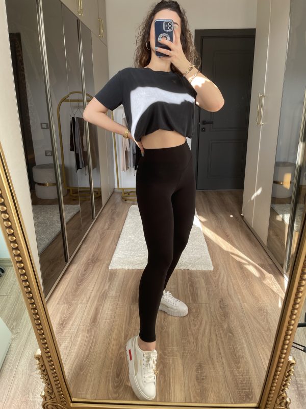 Oys Siyah Relaxed Fit Tayt