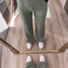 Oys Palazzo Model Pantolon Yeşil - Görsel 2