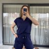 Oys Modal Şortlu Takım Lacivert