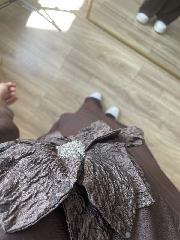 Gül Detay Luxury Takım Kahve - Görsel 4