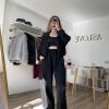 Soft Touch Modal Takım Siyah