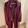 Soft Touch Modal Takım Bordo - Görsel 9