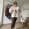 MD Peluş Kazak Krem - Görsel 5
