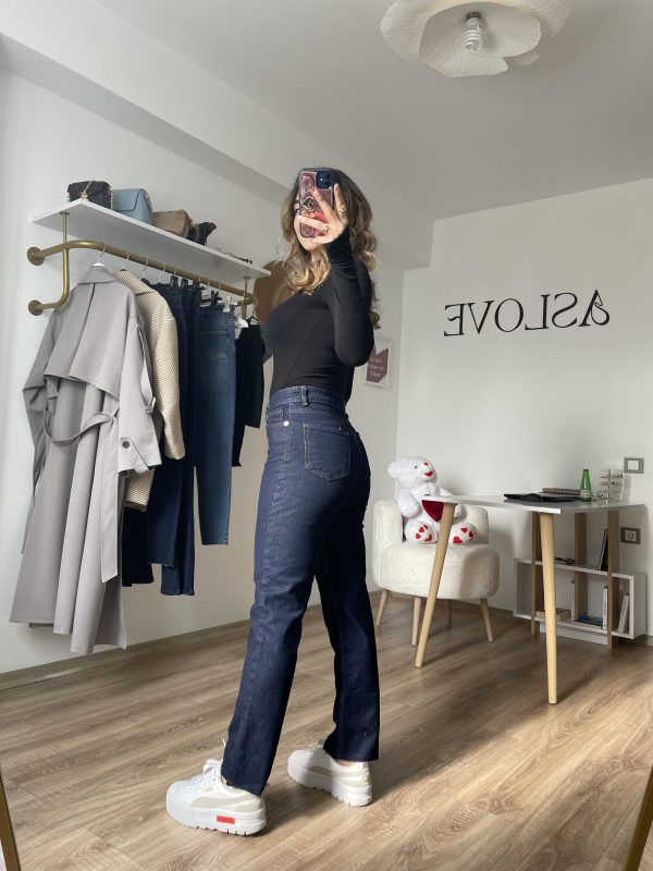 ZR Boyfit Jean Koyu Lacivert - Görsel 4