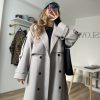 Premium Oversize Trençkot Gri - Görsel 3
