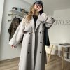 Premium Oversize Trençkot Gri - Görsel 10