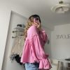Özel Seri Tasarım Bluz Pembe - Görsel 4