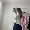 Tasarım Müslin Bluz Beyaz - Görsel 6