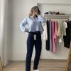 ZR Boyfit Jean Koyu Lacivert - Görsel 7