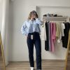 ZR Boyfit Jean Koyu Lacivert - Görsel 10