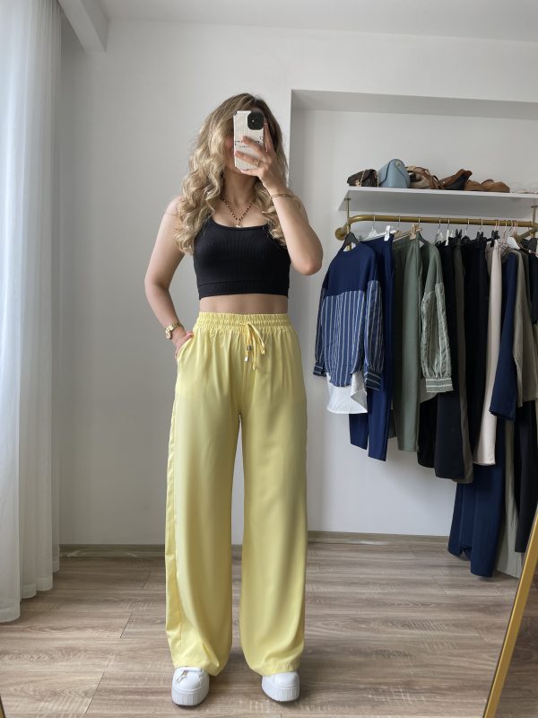 Tensel Pantolon Sarı - Görsel 6
