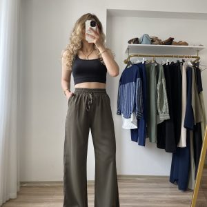 Tensel Pantolon Koyu Yeşil