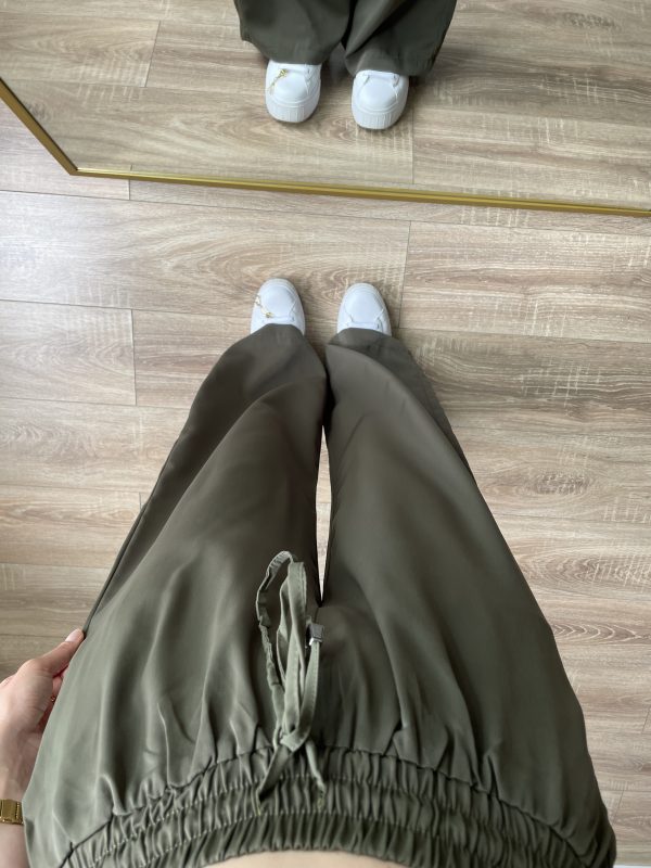 Tensel Pantolon Koyu Yeşil - Görsel 5